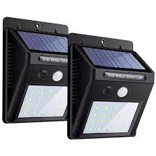 Solar Mirror Sensor Light