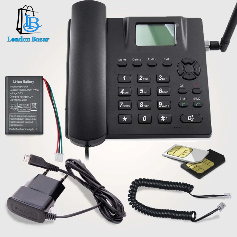 GSM সিম সাপোর্টেড ল্যান্ডফোন